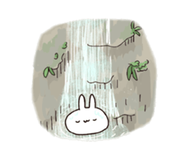 Rabbit Pyonpyon Sticker sticker #7302406