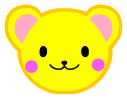 Cute pictorial symbol sticker #7302492