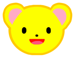 Cute pictorial symbol sticker #7302494