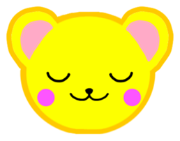 Cute pictorial symbol sticker #7302514