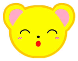 Cute pictorial symbol sticker #7302516