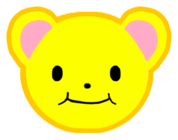 Cute pictorial symbol sticker #7302522