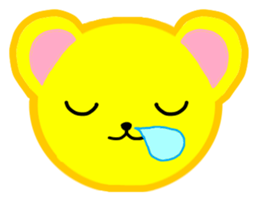 Cute pictorial symbol sticker #7302523