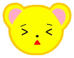 Cute pictorial symbol sticker #7302524