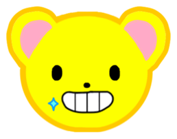 Cute pictorial symbol sticker #7302527