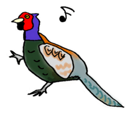 Wild bird Sticker sticker #7302648