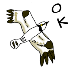 Wild bird Sticker sticker #7302658