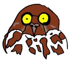 Wild bird Sticker sticker #7302663