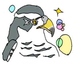 Wild bird Sticker sticker #7302667