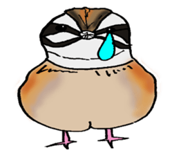 Wild bird Sticker sticker #7302678