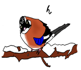 Wild bird Sticker sticker #7302681