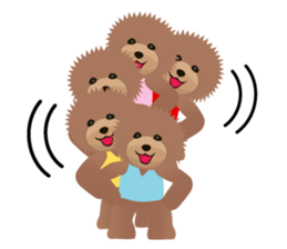 DANCING DOG sticker #7302752