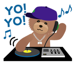 DANCING DOG sticker #7302753