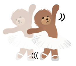 DANCING DOG sticker #7302760