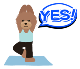 DANCING DOG sticker #7302764