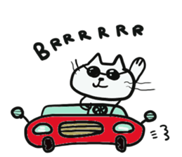 cat cat 2 sticker #7302850