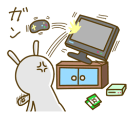 captain rabbit sticker #7302969