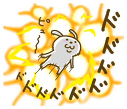 captain rabbit sticker #7302971