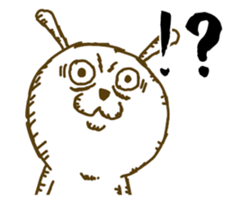 captain rabbit sticker #7302973