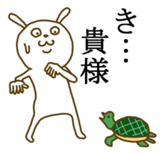 captain rabbit sticker #7302974