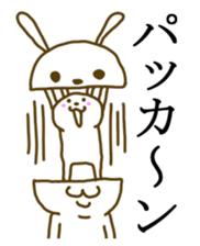 captain rabbit sticker #7302976