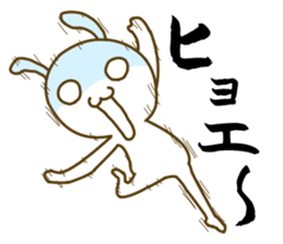 captain rabbit sticker #7303001