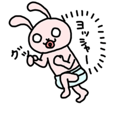The baby rabbit sticker #7303050