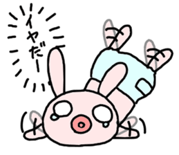 The baby rabbit sticker #7303053
