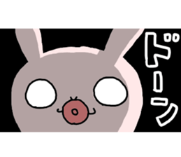 The baby rabbit sticker #7303055