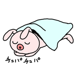 The baby rabbit sticker #7303077