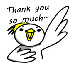 Phil Bird 2 - Phil & Dolly(en) sticker #7303529