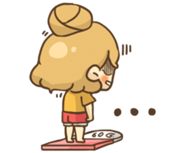 Be girl sticker #7303673