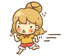 Be girl sticker #7303679