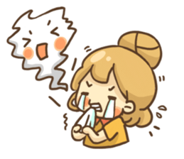 Be girl sticker #7303684