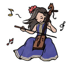 Mongolian stamps sticker #7303891