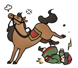 Mongolian stamps sticker #7303919