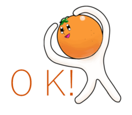 Yuruyuru Orange. sticker #7304049