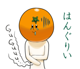 Yuruyuru Orange. sticker #7304054