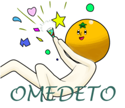 Yuruyuru Orange. sticker #7304057