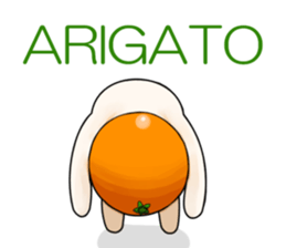 Yuruyuru Orange. sticker #7304058
