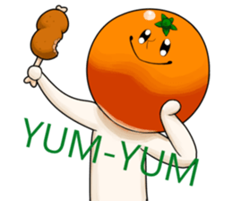 Yuruyuru Orange. sticker #7304060