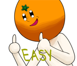 Yuruyuru Orange. sticker #7304061