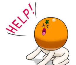 Yuruyuru Orange. sticker #7304068