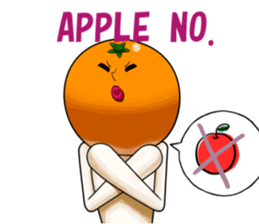 Yuruyuru Orange. sticker #7304070