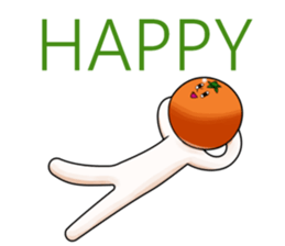 Yuruyuru Orange. sticker #7304071