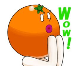 Yuruyuru Orange. sticker #7304072