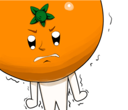 Yuruyuru Orange. sticker #7304073