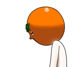 Yuruyuru Orange. sticker #7304075