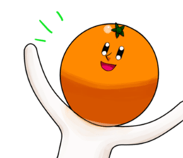 Yuruyuru Orange. sticker #7304076