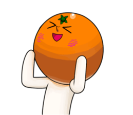 Yuruyuru Orange. sticker #7304077